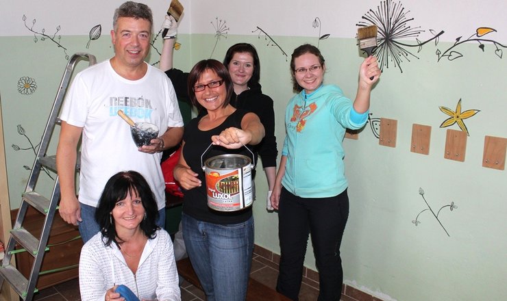 CLARION OPRAVOVAL EKOLOGICKOU MATEŘSKOU ŠKOLKU